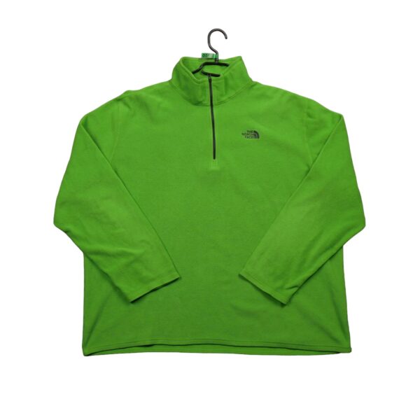 Pull polaires homme manches longues vert The North Face Col Montant QWE0276