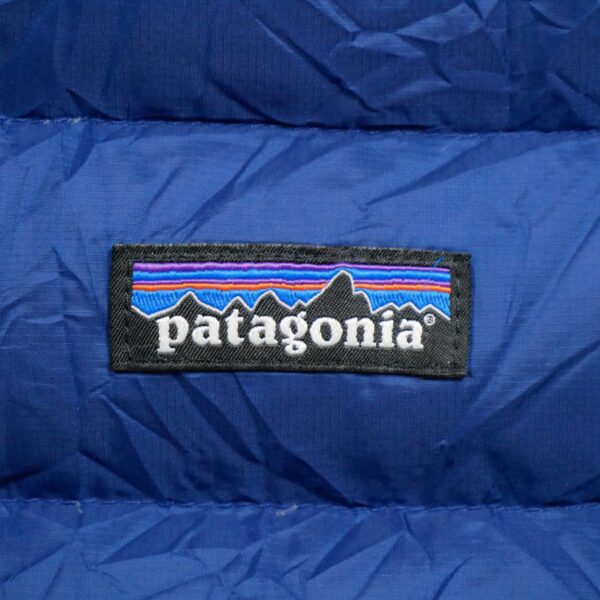 Blouson enfant manches longues bleu Patagonia Col Montant QWE0129