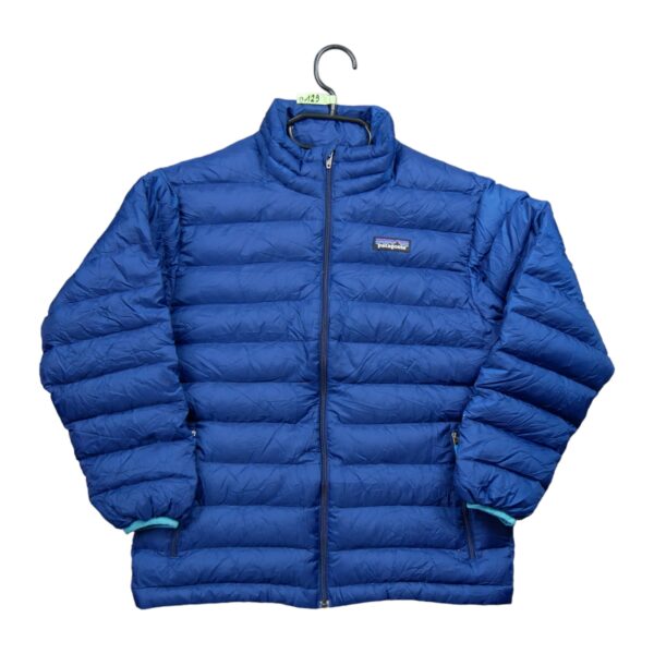 Blouson enfant manches longues bleu Patagonia Col Montant QWE0129