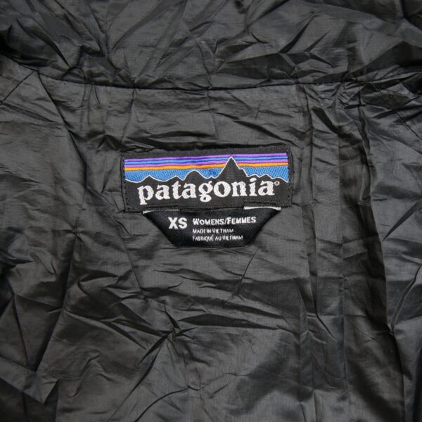 Blouson femme sans manches noir Patagonia Col Montant QWE3780