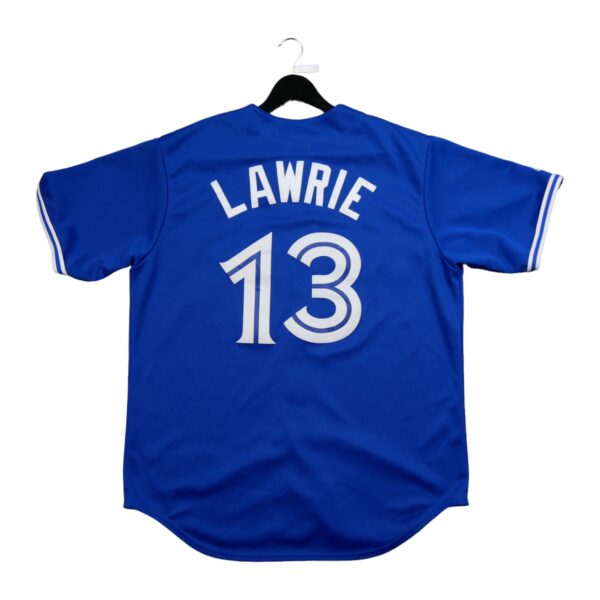 Maillot manches courtes homme bleu Majestic Equipe Blue Jays de Toronto QWE3697