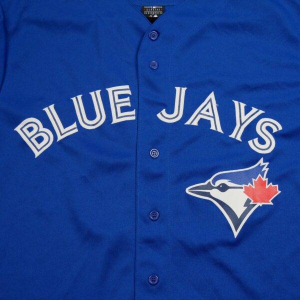 Maillot manches courtes homme bleu Majestic Equipe Blue Jays de Toronto QWE3697