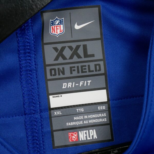 Maillot manches courtes homme bleu Nike Equipe New York Giants