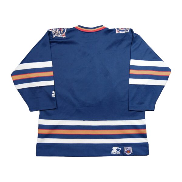 Maillot manches longues enfant marine Starter Equipe Oilers dEdmonton QWE0150