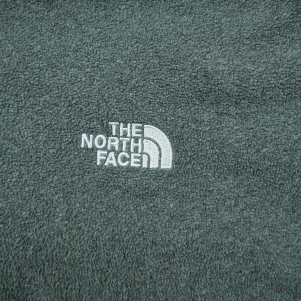 Pull polaires homme manches longues gris The North Face Col Montant QWE3059