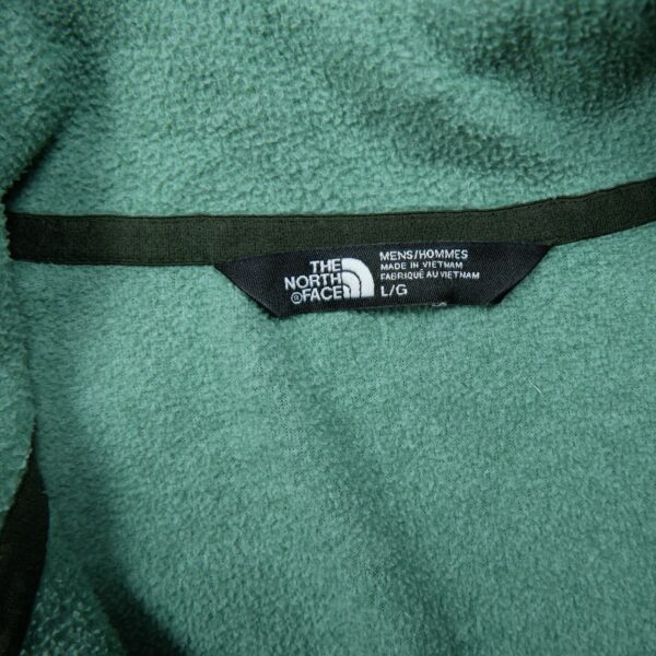 Pull polaires homme manches longues vert The North Face Col Montant QWE3764