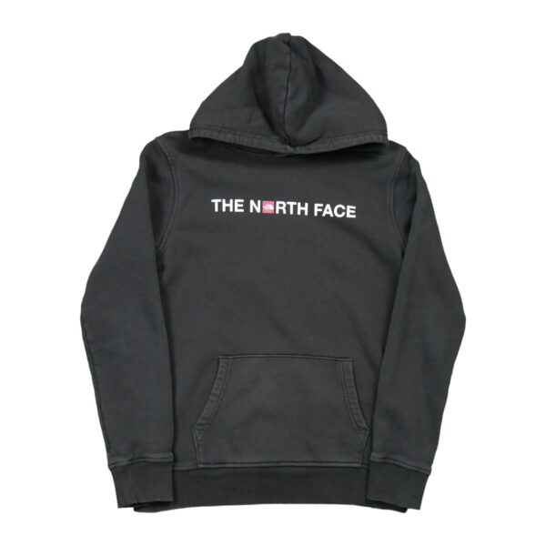 Sweat a capuche enfant manches longues noir The North Face Motif imprime Col Rond QWE3090