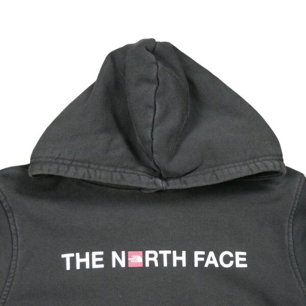 Sweat a capuche enfant manches longues noir The North Face Motif imprime Col Rond QWE3090