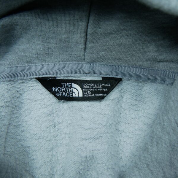 Sweat a capuche femme manches longues gris The North Face Col Rond QWE3764