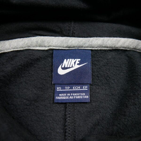 Sweat a capuche homme manches courtes noir Nike Col Montant QWE3168