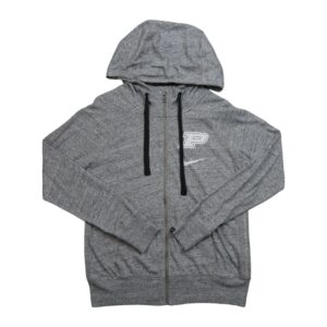 Sweat a capuche homme manches longues gris Nike Motif chine Col Montant QWE0277