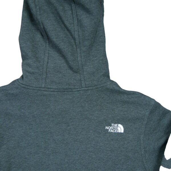 Sweat a capuche homme manches longues gris The North Face Motif imprime Col Rond QWE3042