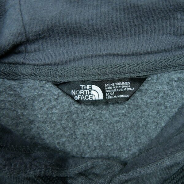 Sweat a capuche homme manches longues gris The North Face Motif imprime Col Rond QWE3042