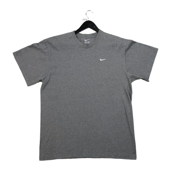 T shirt manches courtes homme gris Nike Col Rond QWE3334