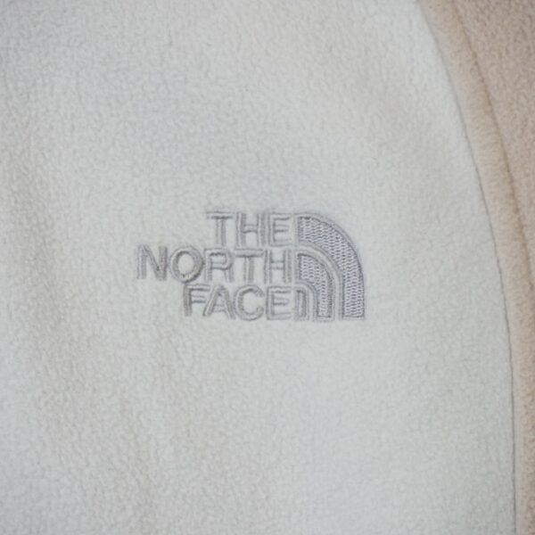 Veste polaires femme manches longues beige The North Face Col Montant QWE3027