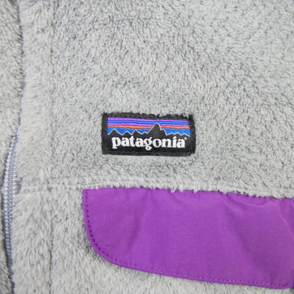 Veste polaires femme sans manches gris Patagonia Col Montant QWE3058