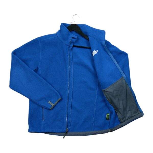 Veste polaires homme manches longues bleu The North Face Col Montant QWE3333