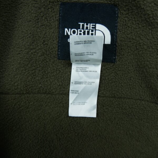 Veste polaires homme manches longues kaki The North Face Col Montant QWE3517