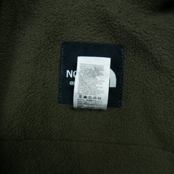 Veste polaires homme manches longues kaki The North Face Col Montant QWE3517