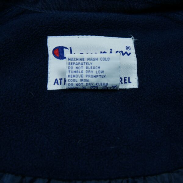 Veste polaires homme manches longues marine Champion Col Montant QWE3654