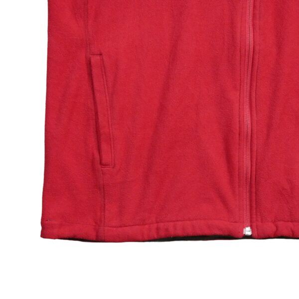 Veste polaires homme manches longues rouge The North Face Col Montant QWE0433