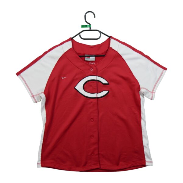 Maillot manches courtes enfant rouge Nike Equipe Reds de Cincinnati QWE0298