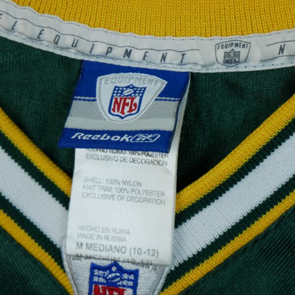 Maillot manches courtes enfant vert Reebok Equipe Green Bay Packers QWE3123