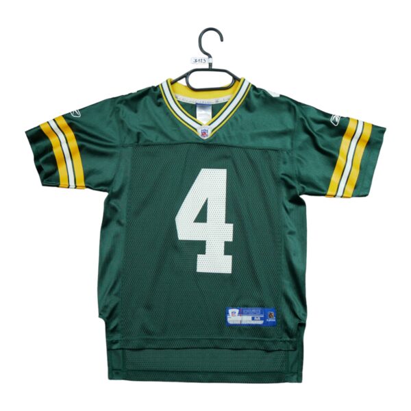 Maillot manches courtes enfant vert Reebok Equipe Green Bay Packers QWE3123