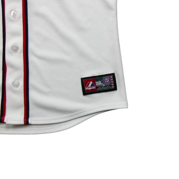 Maillot manches courtes femme blanc Majestic Equipe Nationals de Washington