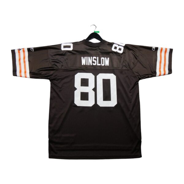 Maillot manches courtes homme marron Reebok Equipe Cleveland Browns QWE0379