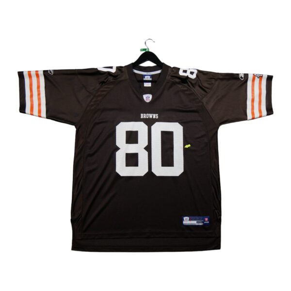 Maillot manches courtes homme marron Reebok Equipe Cleveland Browns QWE0379