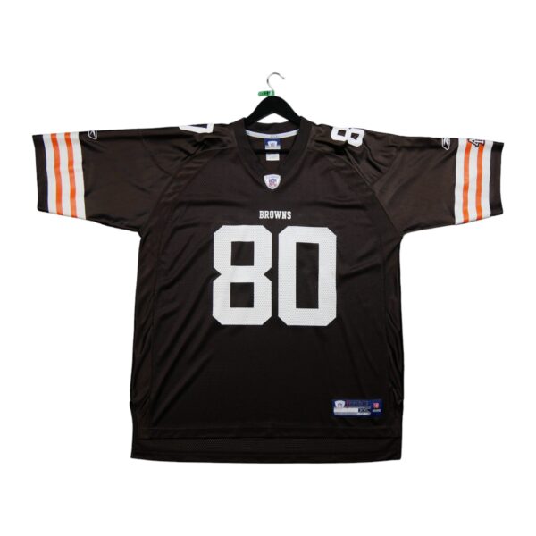 Maillot manches courtes homme marron Reebok Equipe Cleveland Browns QWE0379