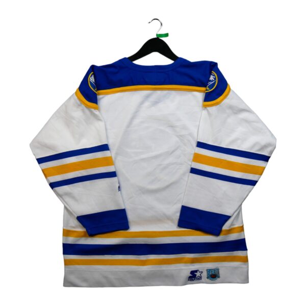 Maillot manches longues homme blanc Starter Equipe Sabres de Buffalo QWE0325