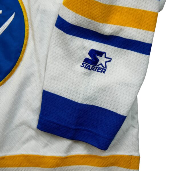 Maillot manches longues homme blanc Starter Equipe Sabres de Buffalo QWE0325