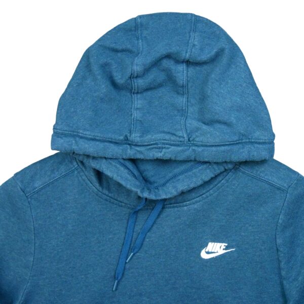 Sweat a capuche femme manches longues bleu Nike Col Montant QWE3596