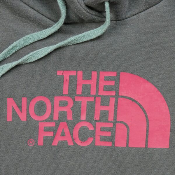 Sweat a capuche femme manches longues gris The North Face Col Rond QWE0365