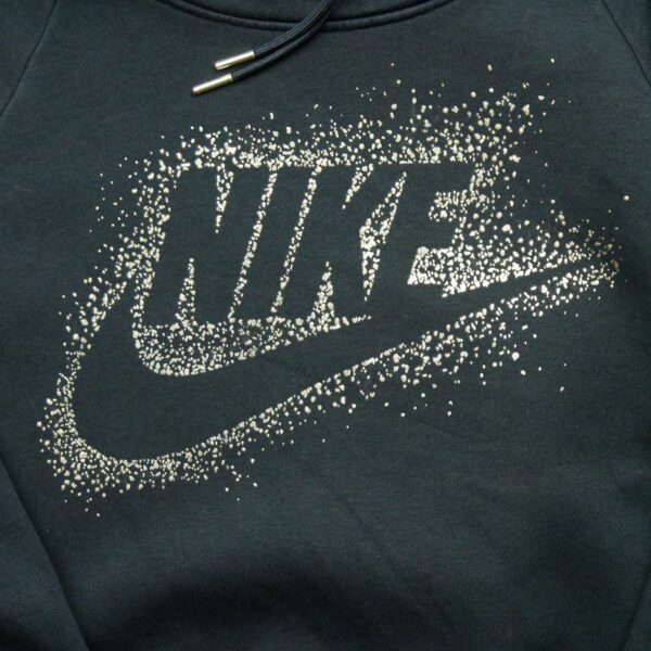 Sweat a capuche femme manches longues noir Nike Motif a motifs Col Montant QWE0309