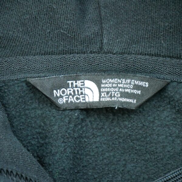 Sweat a capuche femme manches longues noir The North Face Motif imprime Col Rond QWE0506