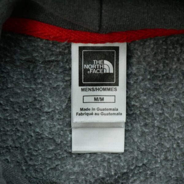 Sweat a capuche homme manches longues gris The North Face Motif imprime Col Rond QWE0212