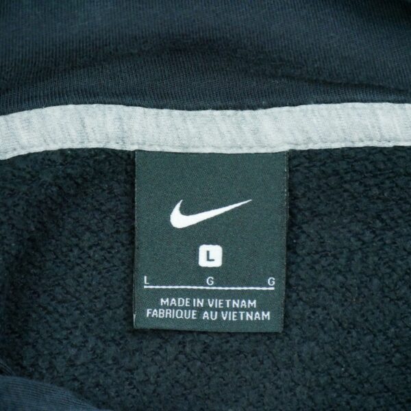 Sweat a capuche homme manches longues noir Nike Motif imprime Col Rond QWE0544