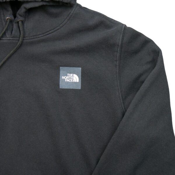 Sweat a capuche homme manches longues noir The North Face Motif imprime Col Rond QWE0097