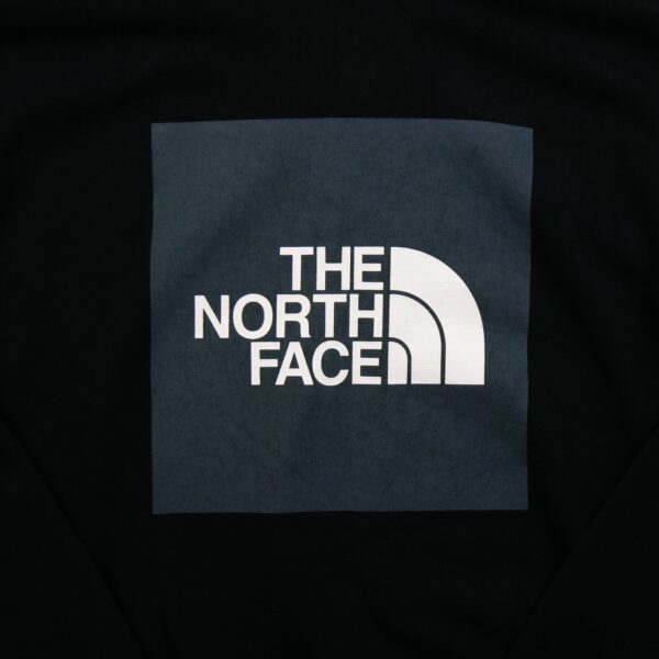 Sweat a capuche homme manches longues noir The North Face Motif imprime Col Rond QWE0097