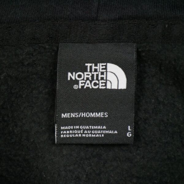 Sweat a capuche homme manches longues noir The North Face Motif imprime Col Rond QWE0097