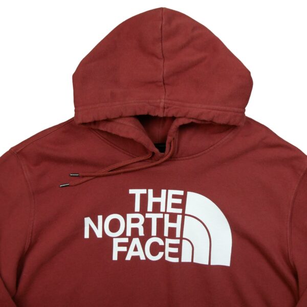 Sweat a capuche homme manches longues rouille The North Face Motif imprime Col Rond QWE3173