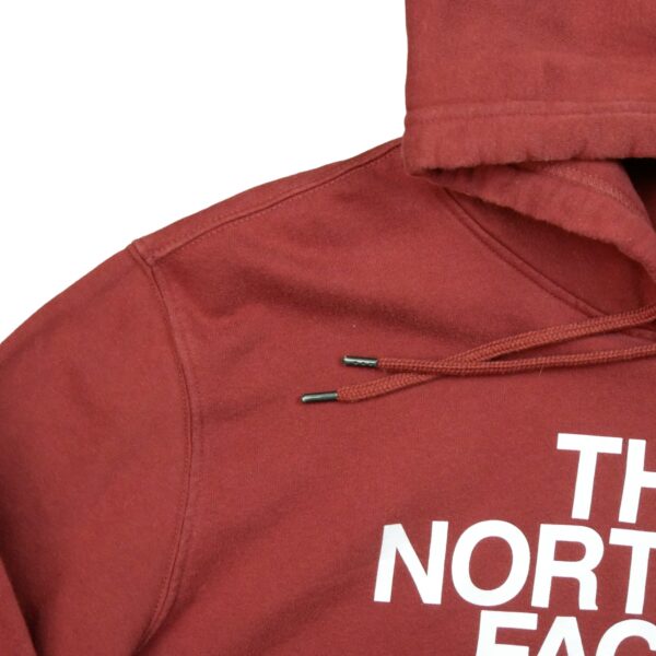 Sweat a capuche homme manches longues rouille The North Face Motif imprime Col Rond QWE3173