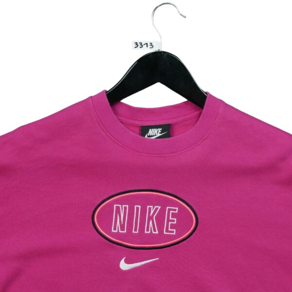 Sweat femme manches longues rose Nike Motif imprime Col Rond QWE3313