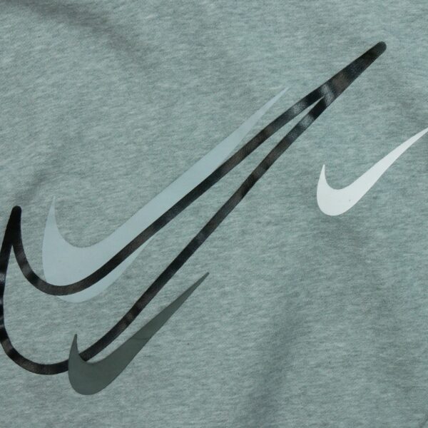 Sweat homme manches longues gris Nike Motif imprime Col Rond QWE0282