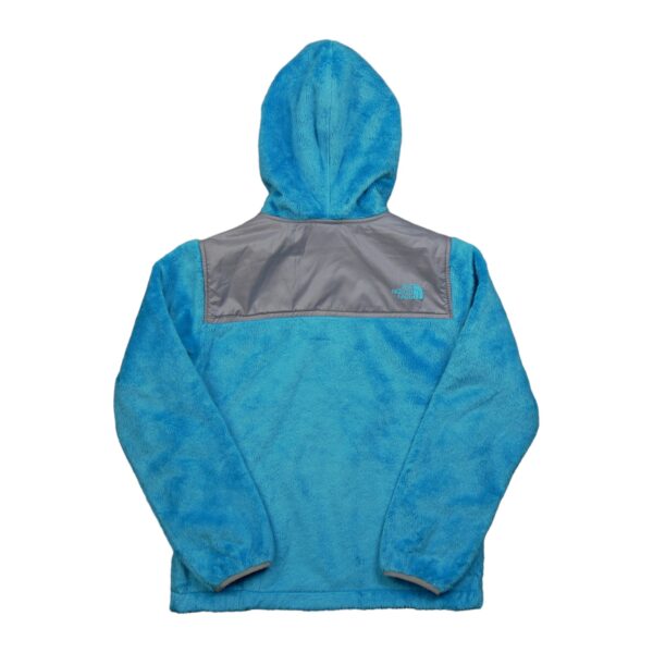 Veste polaires enfant manches longues turquoise The North Face Col Rond QWE3371