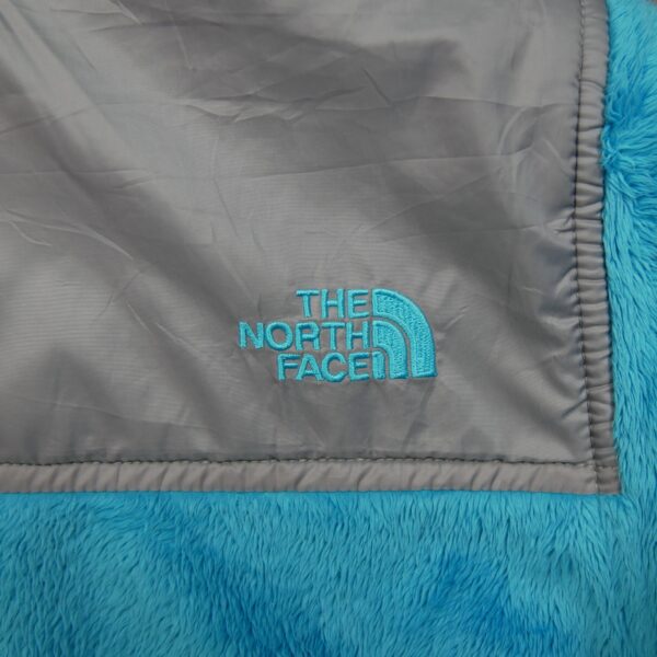 Veste polaires enfant manches longues turquoise The North Face Col Rond QWE3371