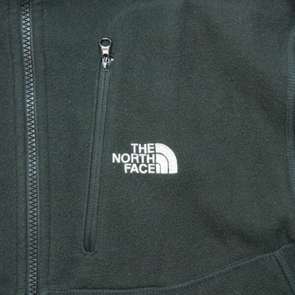 Veste polaires homme manches longues noir The North Face Col Montant QWE0400